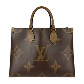ルイヴィトン(LOUIS VUITTON)のルイ ヴィトン LOUIS VUITTON ショルダーバッグ ハンドバッグ モノグラム リバース オンザゴーMM/モノグラム リバース ブラウン ユニセックス M45321 送料無料【中古】 z6102(ショルダーバッグ)