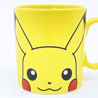 ポケモン - ポケットモンスター ピカチュウ フェイスアップ BIGマグ マグカップ（イエロー） コップ 日本製 ポケモン