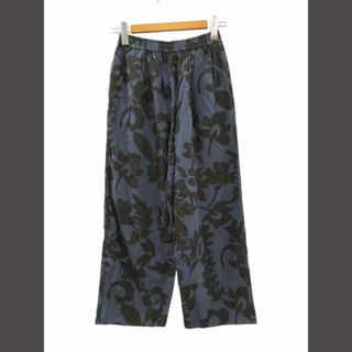 ビューティアンドユースユナイテッドアローズ(BEAUTY&YOUTH UNITED ARROWS)のB&Y ユナイテッドアローズ 24SS ボタニカル柄 リネンパンツ M(その他)