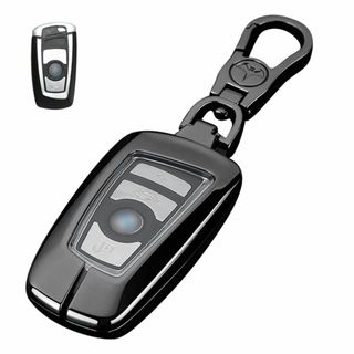 【人気商品】キーケース BMW用 スマートキーケース キーカバー 合金TPU B(その他)