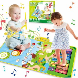 【特価商品】Kabeila ピアノマット おもちゃ ドラムセット 子供 男の子 (楽器のおもちゃ)