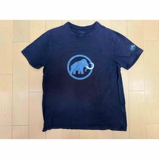 MAMMUT ネイビー Tシャツ Lサイズ