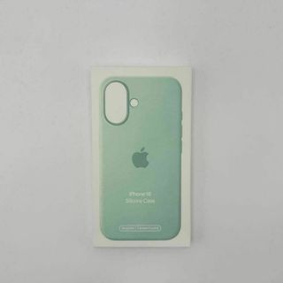 新品-純正互換品-iPhone 16シリコーンケース - アクアマリン