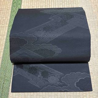名古屋帯六通柄喪帯へ95(帯)