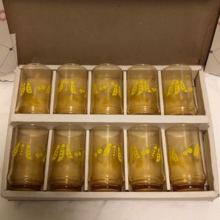アデリア(ADERIA)の未使用品　アデリア　野菜柄　グラス　コップ　食器　昭和レトロ(グラス/カップ)