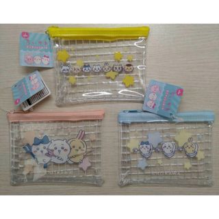 チイカワ(ちいかわ)のちいかわ キャンドゥ ミニメッシュポーチ 3種(キャラクターグッズ)