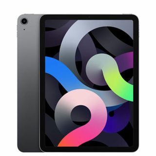 アップル(Apple)のiPad Air4 Wi-Fi+Cellular 64GB スペースグレイ A2072 2020年 SIMフリー 本体 Aランク タブレット アイパッド アップル apple  【送料無料】 ipda4mtm828(タブレット)