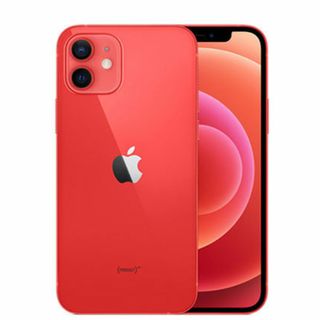 アップル(Apple)のiPhone12 128GB RED SIMフリー 本体 スマホ iPhone 12 アイフォン アップル apple  【送料無料】 ip12mtm1369(スマートフォン本体)