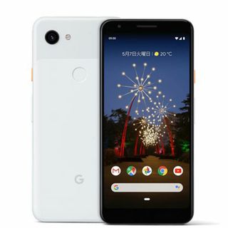 グーグル(Google)のGoogle Pixel3a XL Clearly White SIMフリー 本体 ソフトバンク スマホ  【送料無料】 gp3axlw6mtm(スマートフォン本体)