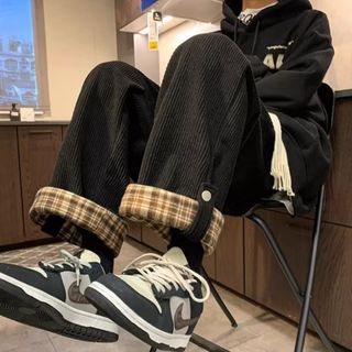 【大人気】ボトムス　パンツ　黒　XL　カジュアル　ゆったり　オーバーサイズ