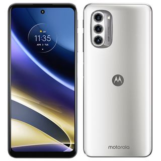 モトローラ(Motorola)のmoto g52j 5G パールホワイト SIMフリー 本体 Aランク スマホ  【送料無料】 g52j5gw8mtm(スマートフォン本体)