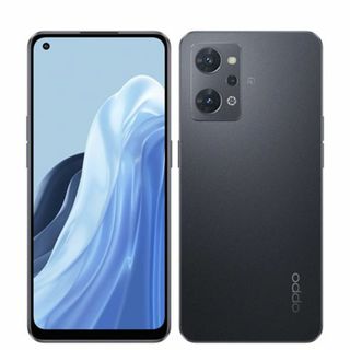 オッポ(OPPO)のOPG04 OPPO Reno7 A スターリーブラック SIMフリー 本体 au Aランク スマホ  【送料無料】 opg04r7abk8mtm(スマートフォン本体)