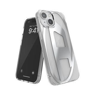 DIESEL iPhone15ケース Dロゴ クリアケース（ディーゼル iPho(その他)