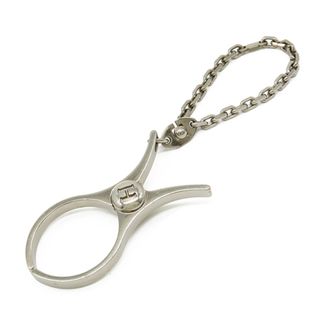 エルメス(HERMES)のHERMES エルメス フィルー フィロー グローブホルダー 手袋ホルダー メタル シルバーカラー(キーホルダー)
