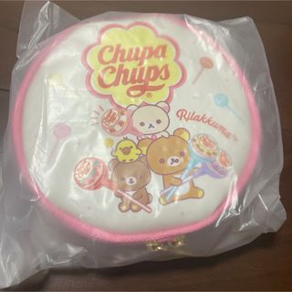 リラックマ(リラックマ)の新品未開封★リラックマ  ロフト限定ポーチ（リラックマ×チュッパチャプス　(キャラクターグッズ)