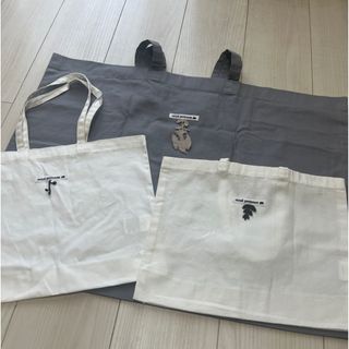 ミナペルホネン(mina perhonen)のミナペルホネン　ショッピングバッグ　3枚　①(ショップ袋)