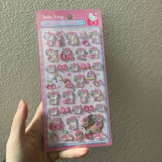 サンリオ ハローキティ Hello kitty B ボンボンドロップシール