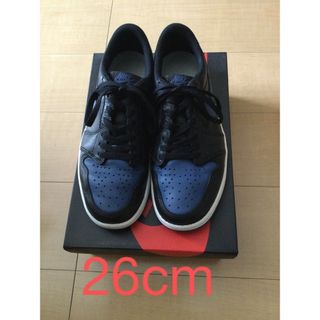 NIKE エアジョーダン1 ロー OG ミスティックネイビー　26㎝
