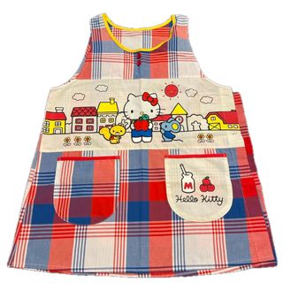 保育士　エプロン　キティ(その他)