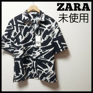 ザラ(ZARA)のZARA　ザラ　メンズ　Sサイズ　未使用　シャツ　半袖　カジュアル(シャツ)