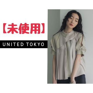 ◎ユナイテッドトウキョウ　カールラップスリーブブラウス