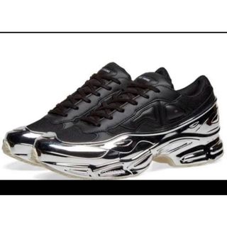 ラフシモンズ(RAF SIMONS)のRAF SIMONS ブラック ハイカットスニーカー(スニーカー)
