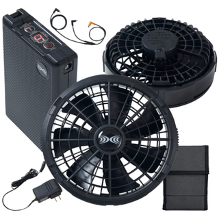 新品未使用 XEBEC ジーベック 空調服 スターターキット18Vファン 春夏用