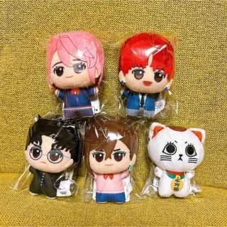 BANPRESTO - ダンダダン　ちびぐるみ　モモ　オカルン　ターボババア　アイラ　ジジ