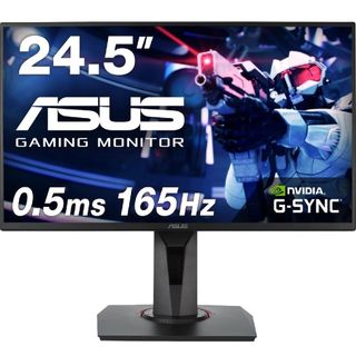 美品　ASUS VG258QR ゲーミングモニター 165Hz 24.5インチ(ディスプレイ)