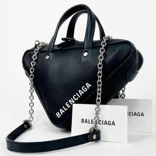 バレンシアガ(BALENCIAGA)のBALENCIAGA バレンシアガ トライアングル 2way ショルダーバッグ(ハンドバッグ)