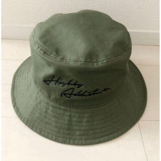 マウジー(moussy)の新品未使用マウジー バケットハット 帽子 MOUSSY オリーブグリーン カーキ(ハット)