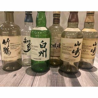 ウイスキー空瓶　箱無し(ウイスキー)