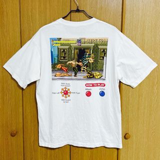 ユニクロ(UNIQLO)のユニクロ CAPCOM ファイナルファイト オーバーサイズ Tシャツ Lサイズ(Tシャツ/カットソー(半袖/袖なし))