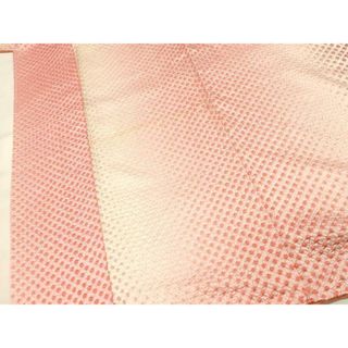 平和屋着物■上質な小紋　総絞り　間道　暈し染め　正絹　逸品　DAAU4866qp(着物)