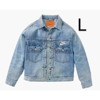 リーバイス(Levi's)のLEVI'S x Nike Denim Trucker Jacket L(Gジャン/デニムジャケット)