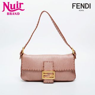 フェンディ(FENDI)のフェンディ FENDI レザー マンマバケット セレリア ショルダーバッグ(ショルダーバッグ)