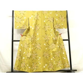 平和屋着物∴夏物　浴衣　メダカ　綿　逸品　DAAV0197cd(浴衣)
