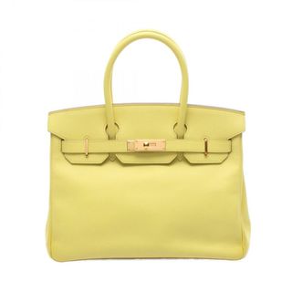 エルメス(HERMES)のHERMES エルメス ハンドバッグ バーキン30 ライム(ハンドバッグ)
