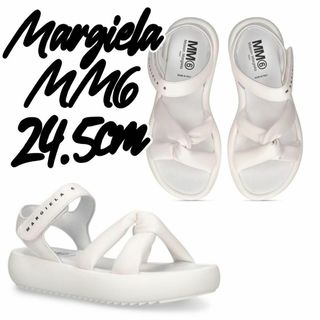 エムエムシックス(MM6)の【定価6.2万】MM6 Maison Margiela サンダル 24.5cm(サンダル)