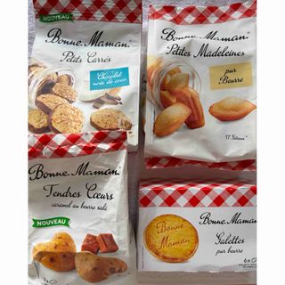 【日本未入荷】ボンヌママンココナッツクッキー　ハートのキャラメル　プチマドレーヌ(菓子/デザート)