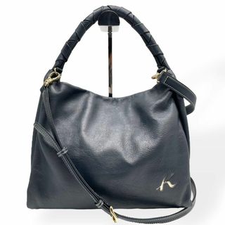 キタムラ(Kitamura)の未使用級　kitamura 2way ハンドバッグ　ショルダーベルトバッグ　本革(ショルダーバッグ)