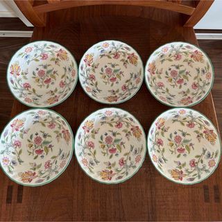 ミントン(MINTON)の【美品】MINTON ミントン ハドンホール ボウル　深皿 ６個セット(食器)