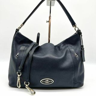 コーチ(COACH)のCOACH コーチ スカウト 2way レザー ショルダーバッグ ネイビー(ショルダーバッグ)