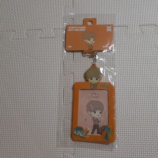 ボウダンショウネンダン(防弾少年団(BTS))のジン　フォトカードキーホルダー　パスケース　BTS(アイドルグッズ)