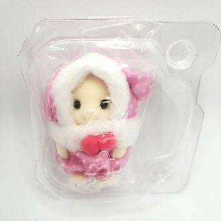 シルバニアファミリー　フローラウサギ　カラフルウサギコスチューム　赤ちゃん