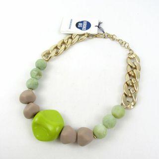 ヒロコビス(HIROKO BIS)のヒロコビス ブレスレット 未使用 アクセサリー ブランド イタリア製 レディース チェーンゴールド HIROKO BIS(ブレスレット/バングル)