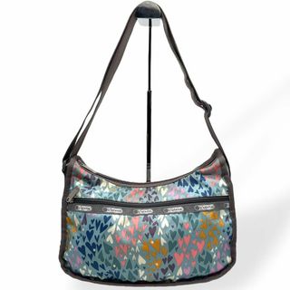 レスポートサック(LeSportsac)の美品　LeSportsac レスポートサック　ショルダーバッグ　ナイロン　総柄(ショルダーバッグ)