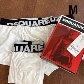 DSQUARED2 白　M 2-pack トランクス