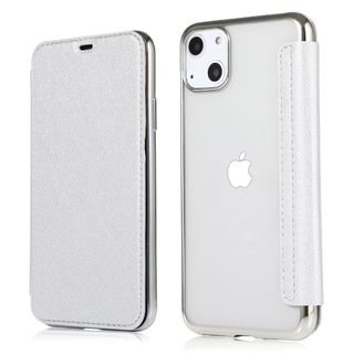 YUYIB iPhone 15 Plus 用 ケース 6.7" 手帳型 背面 ク