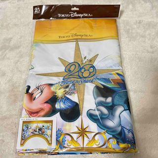 ディズニー(Disney)の⭐️新品未開封⭐️ディズニーシー20周年　タイムトゥシャイン　タペストリー(キャラクターグッズ)